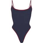 Боди женское NAVY/Темно-синий Skims - фото