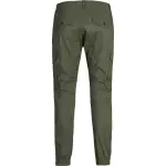 Детские брюки-карго Jack & Jones "JPSTPAUL JJFLAKE AKM 542 OLIVE NOOS JNR" Jack & Jones Junior, оливковый - фото 6