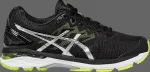Кроссовки gt 2000 4 'black lime silver' Asics, черный - фото