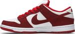 Кроссовки Nike Dunk Low Premium SB 'Valentines Day', красный - фото 4