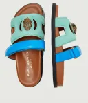 Тапочки EAGLE Kurt Geiger, бирюзовый - фото 4