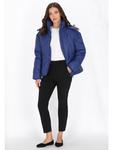 Женская куртка темно-синего цвета Usha - фото 2