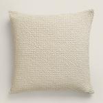 Чехол на подушку Zara Home Waffle-knit, серый - фото