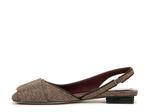 Балетки Franco Sarto Tracy Flat, Dark Brown Fabric - фото 3