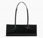 Сумка H&M Studio Collection Leather, черный - фото