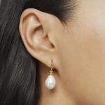 Серьги Tous Gloss Droplet, позолоченное серебро/жемчуг - фото 6