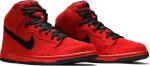 Кроссовки Nike Dunk High Pro SB 'Sport Red', красный - фото 9