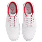 Обувь для гольфа Jordan унисекс, White/Red - фото 3