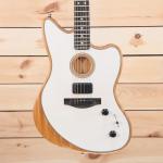 Fender American Acoustasonic Jazzmaster — Arctic White — US229091 - фото 2