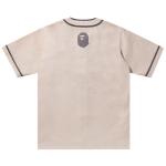 Рубашка BAPE Baseball Shirt 'Ivory', белый - фото 3