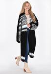 Кардиган usha Cardigan, Black Multicolor/Black - фото 2