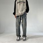 Джинсы унисекс Jcui, светло-голубой - фото 60