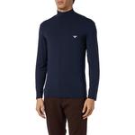 Свитер мужской синий EMPORIO ARMANI - фото 6