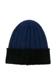 Шапка бини в рубчик Daniele Fiesoli, синий - фото 2