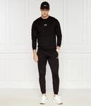 Толстовка мужская Ea7 с логотипом с круглым вырезом, черный - фото 2