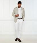 Льняная рубашка Slim fit Michael Kors, белый - фото 2