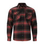 Рубашка Whistler, цвет schwarz/hellrot - фото