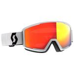 Горнолыжные очки Factor Pro Mineral, белые, черные, красные, хромированные Scott - фото