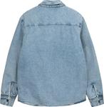 Рубашка Stussy Sherpa Lined Denim Shirt 'Stone Washed', серый - фото 3