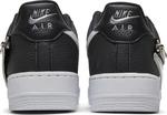 Кроссовки Nike Air Force 1 '07 Premium 'Silver Swoosh', черный - фото 7