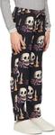 Детские черные брюки Momento Mori Lounge Endless Joy - фото 2