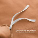 Комплект постельного белья Bedsure, 3 предмета, 200х200/80x80 см, оранжевый - фото 4