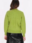 Свитер Faina, зеленый - фото 3