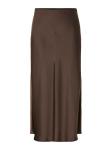 Миди юбка YAS YASPELLA, Chocolate - фото