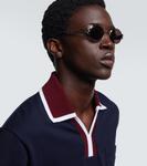 GG овальные солнцезащитные очки Gucci - фото 3