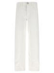 Джинсы из денима JIL SANDER, белый - фото