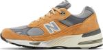 Кроссовки New Balance 991 Made in England 'Tan Grey', загар - фото 4