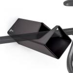 Настенное крепление для велосипеда - Алюминий - Черный - D-RACK PARAX, черный черный - фото 2