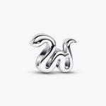 Шарм Pandora Snake Mini, серебро - фото
