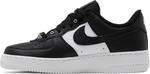 Кроссовки Nike Air Force 1 '07 Premium 'Silver Chain - Black', черный - фото 4
