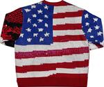 Свитер Supreme Digital Flag Sweater 'Red', красный - фото 3