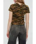 Футболка с камуфляжным рисунком Misbhv, коричневый - фото 4