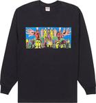 Лонгслив Supreme Gilbert and George DEATH AFTER LIFE Long-Sleeve Tee 'Black', черный - фото 2