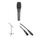 Ручной микрофон Sennheiser E 865 Handheld Condenser Microphone Kit with Tripod - фото