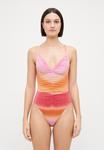 Купальник Seafolly SPECTRUM DRAWSTRING V NECK ONE PIECE, Hot Pink/Pink - фото