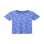 Футболка purple для детей 3-7 лет Nike, синий - фото