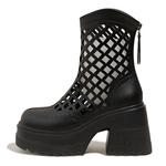 Ботильоны женские A Poinsettia Princess, черный - фото 4