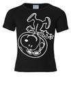 Рубашка LOGOSHIRT Snoopy-Astronaut, черный - фото