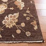 Ковер-дорожка SAFAVIEH, 77 x 366 см, Agra Collection, Brown, ручной работы из традиционной шерсти, идеально для помещений с высокой проходимостью в гостиной, спальне (AGR370B) - фото 3