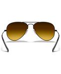 Солнцезащитные очки, rb3025 aviator flash lenses gradient Ray-Ban, мульти - фото 5