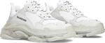 Кроссовки Balenciaga Wmns Triple S White Clear Sole, белый - фото 8
