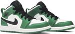 Кроссовки Air Jordan 1 Mid SE PS Pine Green, зеленый - фото 8