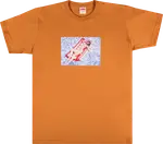 Футболка Supreme Float Tee 'Burnt Orange', оранжевый - фото 2