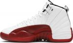 Кроссовки Air Jordan 12 Retro GS Cherry 2009, белый - фото 3