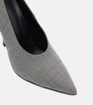 Туфли-лодочки из твила Magda Butrym, серый - фото 5