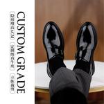 Туфли мужские черные SULEGAO, черные (увеличение роста на 6 см) - фото 6